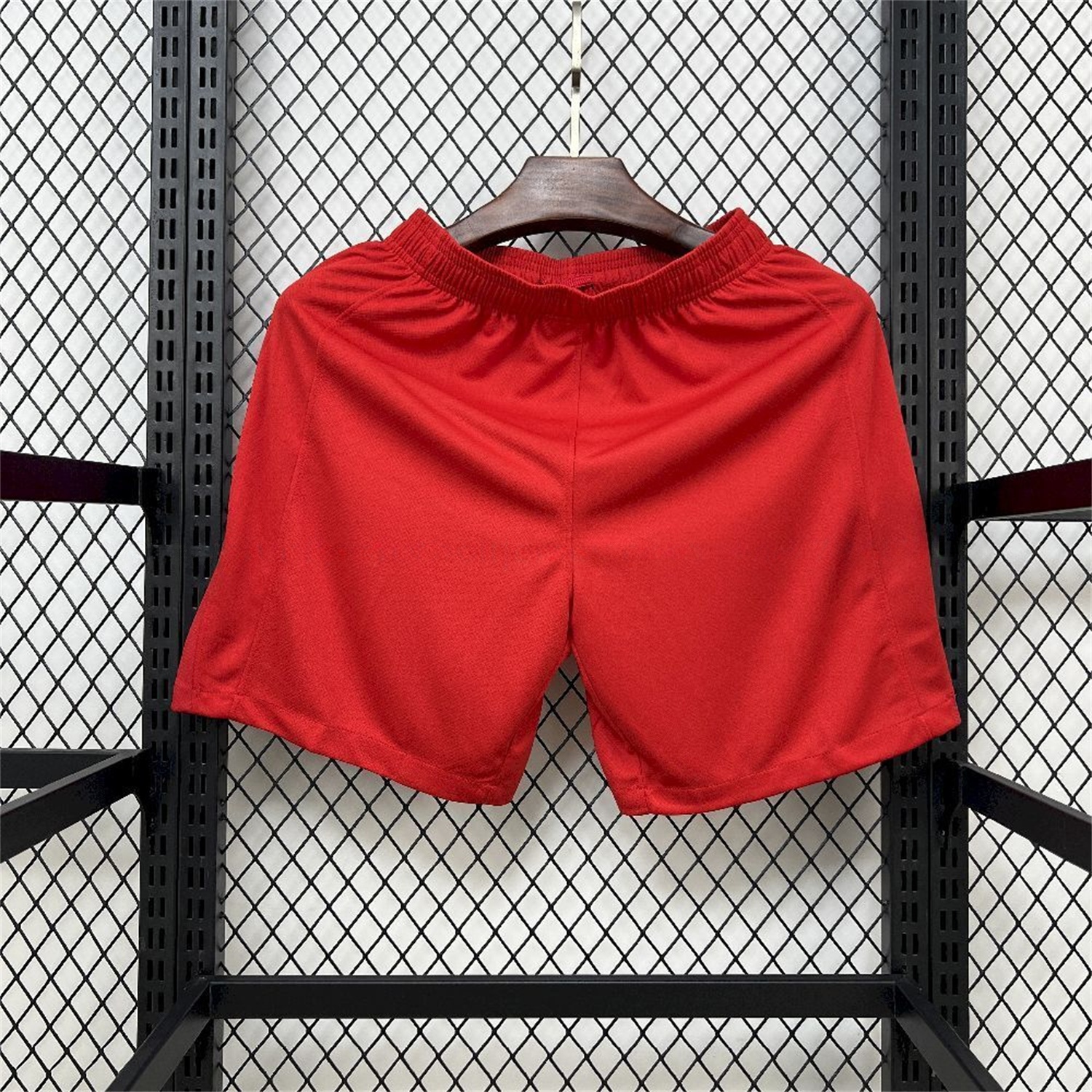 Paris Saint-Germain PSG 25-26 Third Red Shorts - Fans Version - SOCCERDEALSHOP