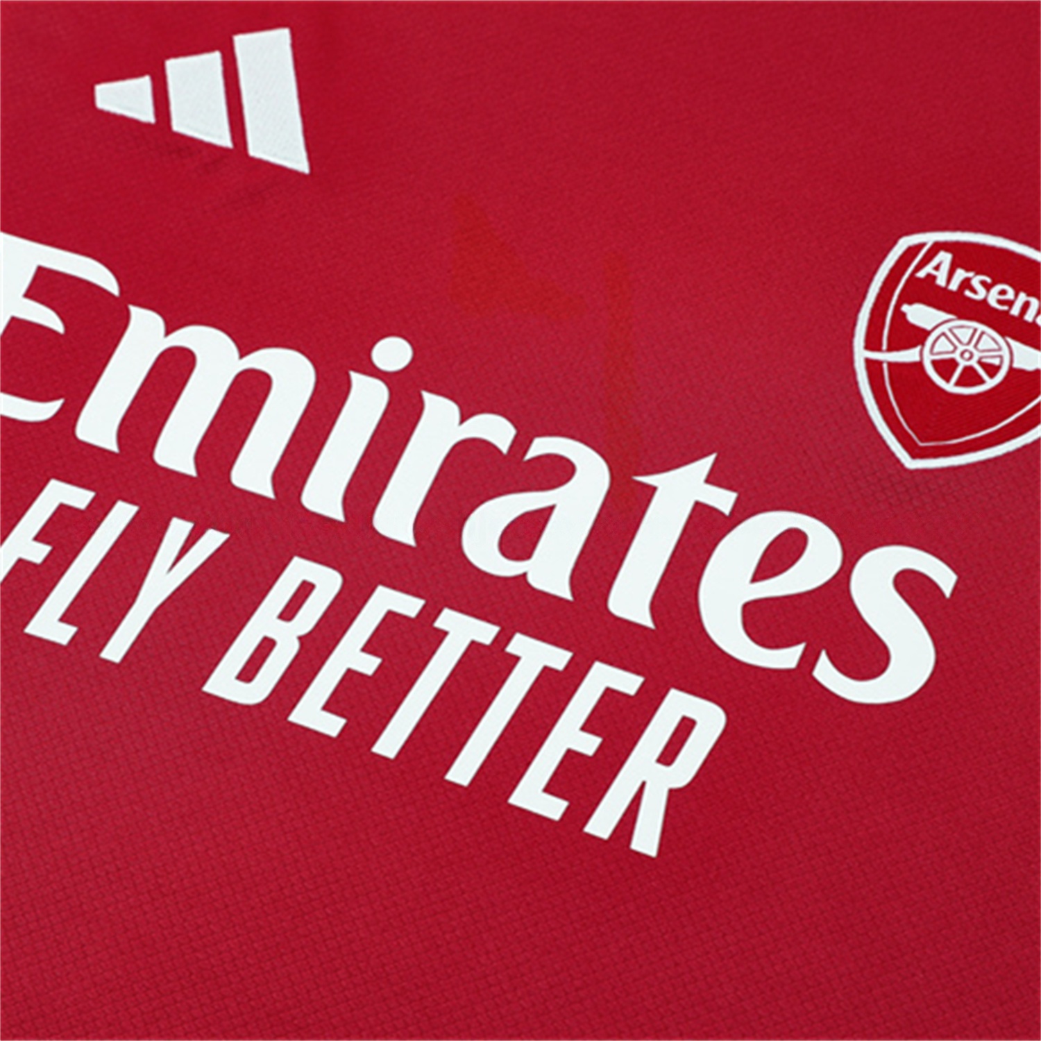 Arsenal 25-26 Kids Short-Sleeve Training Set - Red Top & Green Shorts - SOCCERDEALSHOP