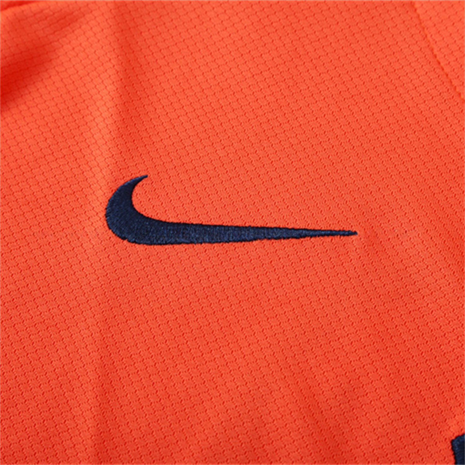 Barcelona 25-26 Kids Short-Sleeve Training Set - Orange Top Royal Blue Sponsor & Royal Blue Shorts - SOCCERDEALSHOP