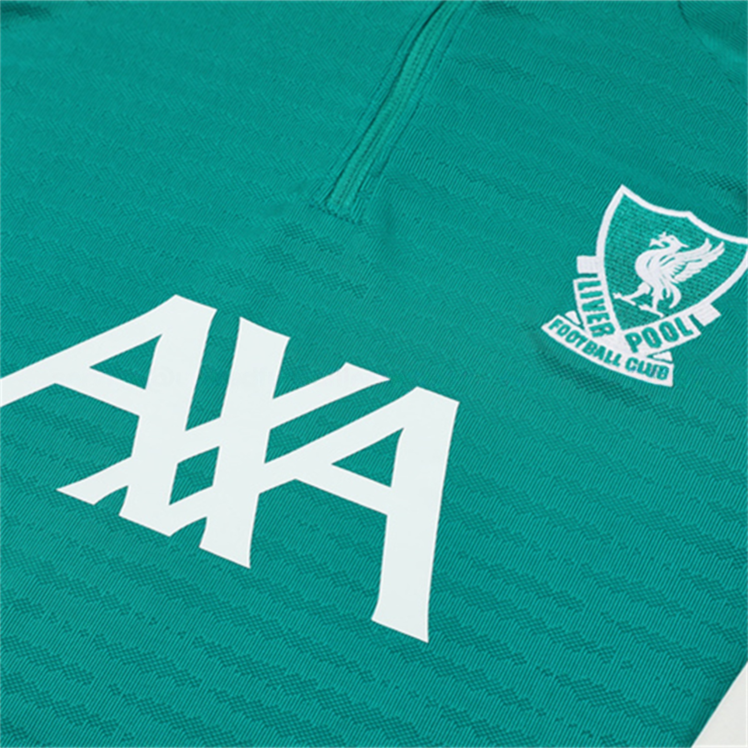 Liver.pool 25-26 Long Sleeve Training Set - Player Version - Green Top and Black Pants - SOCCERDEALSHOP