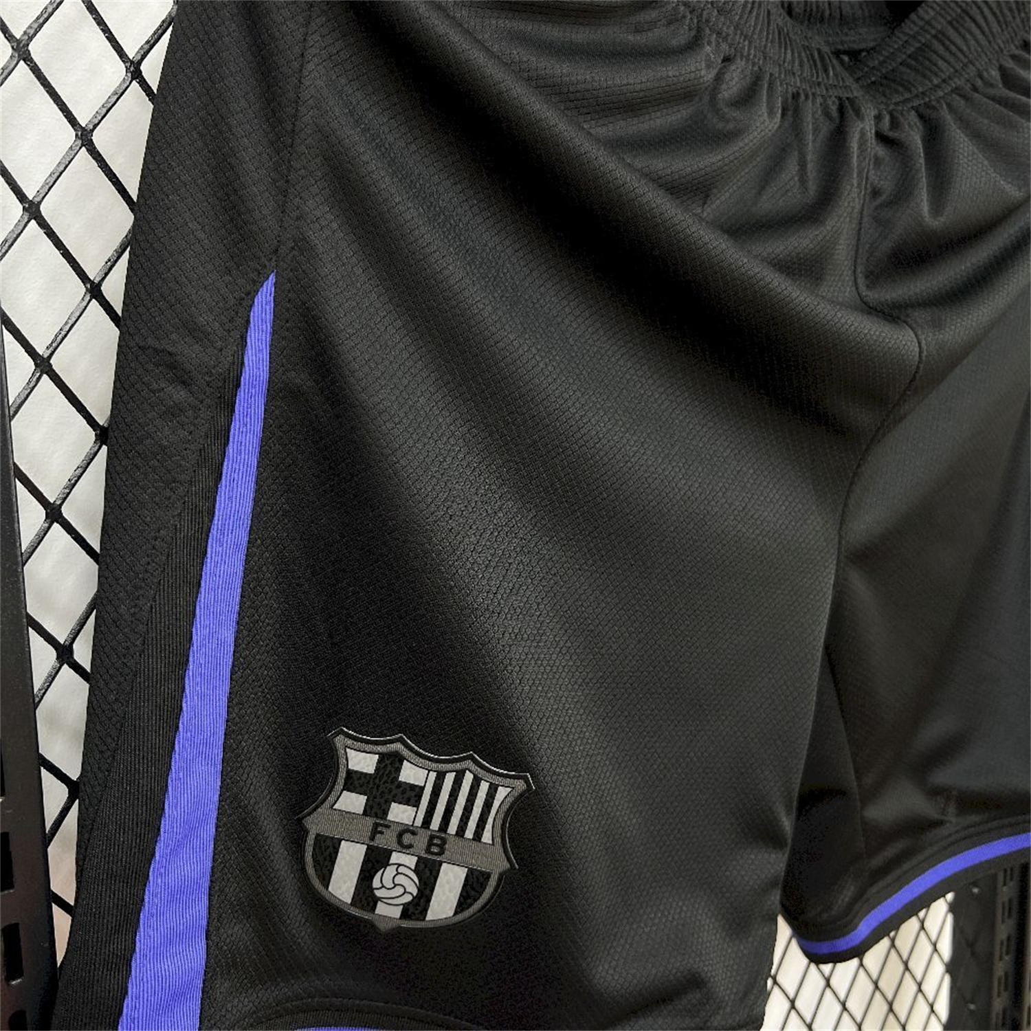 Barcelona 25-26 Away Black Shorts - Fans Version - SOCCERDEALSHOP