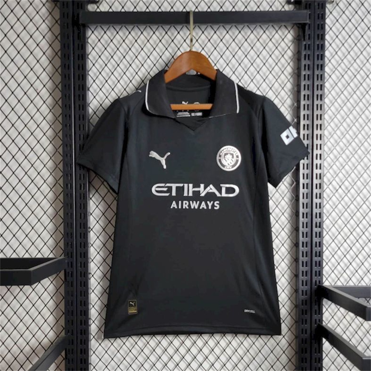 Women's Manchester City 25-26 Away Black Jersey - SOCCERDEALSHOP