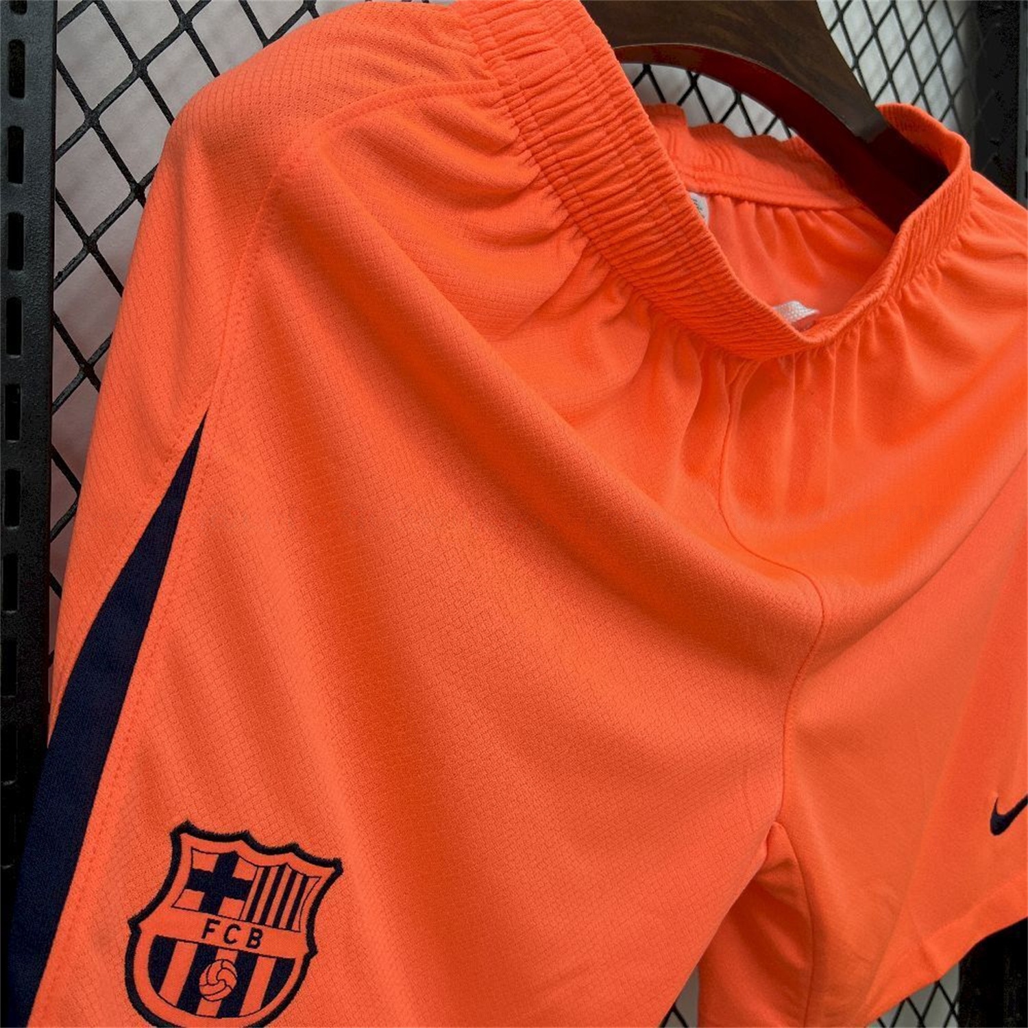 Barcelona 25-26 Third Orange Shorts - Fans Version - SOCCERDEALSHOP