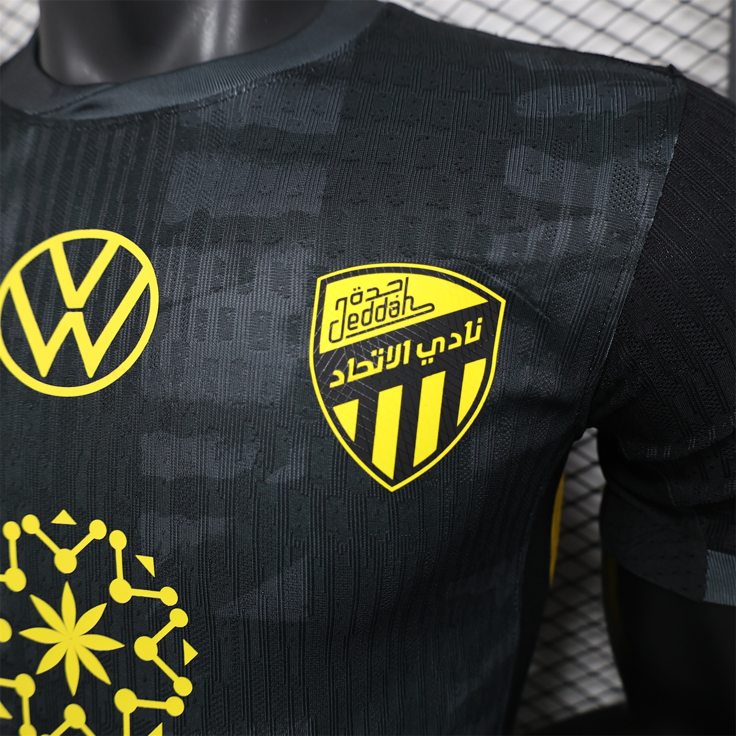 Al Ittihad Jeddah United 25-26 Third Jersey With Chest Sponsor - Player Version - SOCCERDEALSHOP