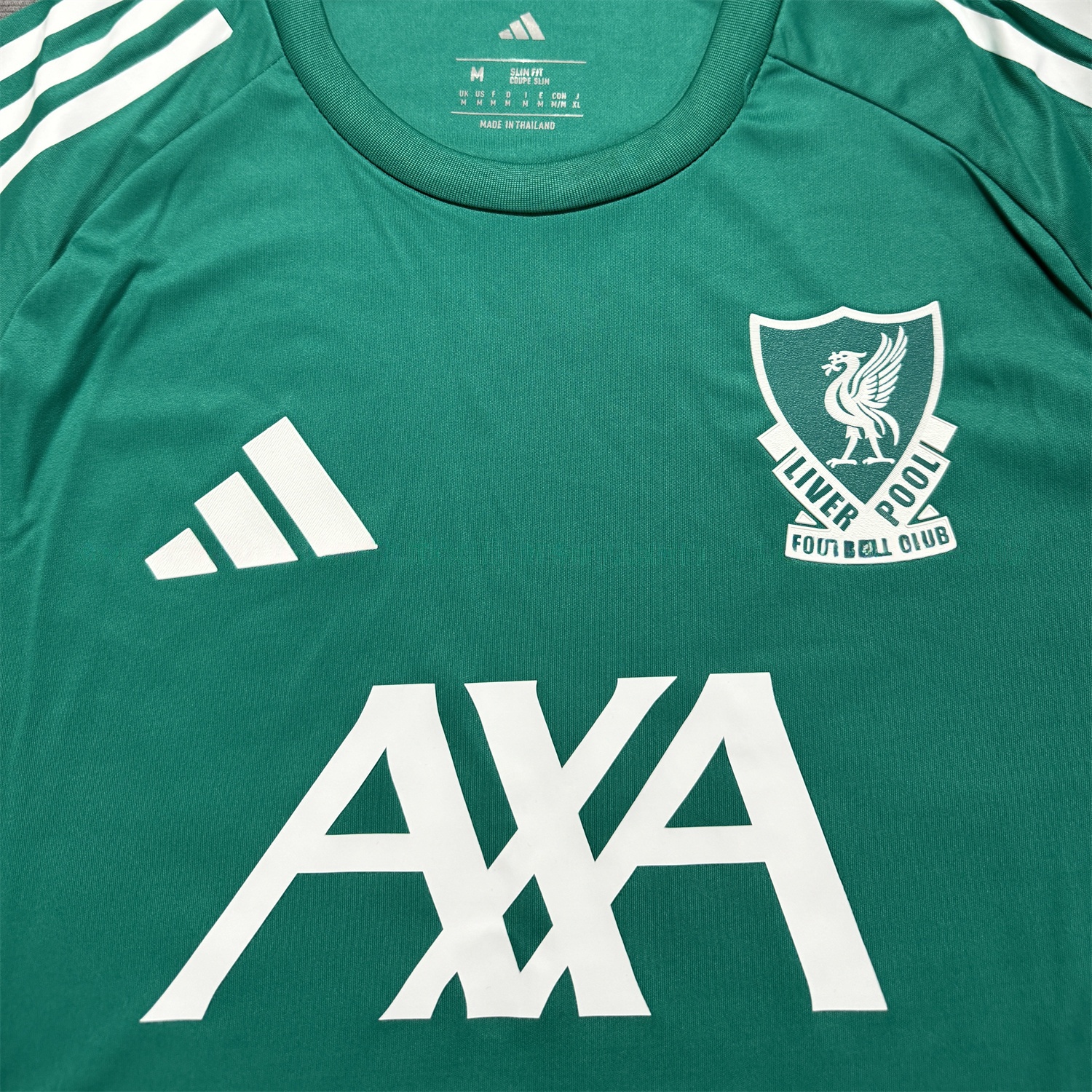 Liver.pool 25-26 AXA Green Training Jersey - Fans Version - SOCCERDEALSHOP
