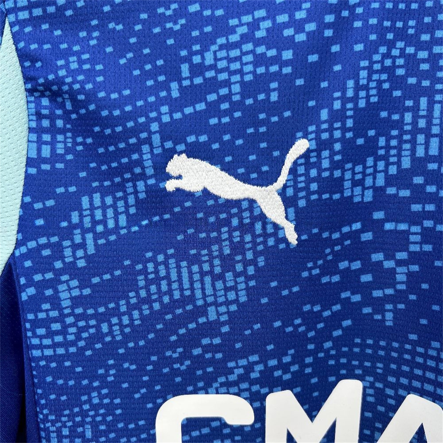 Marseille 25-26 Third Blue Jersey - Fans Version - SOCCERDEALSHOP