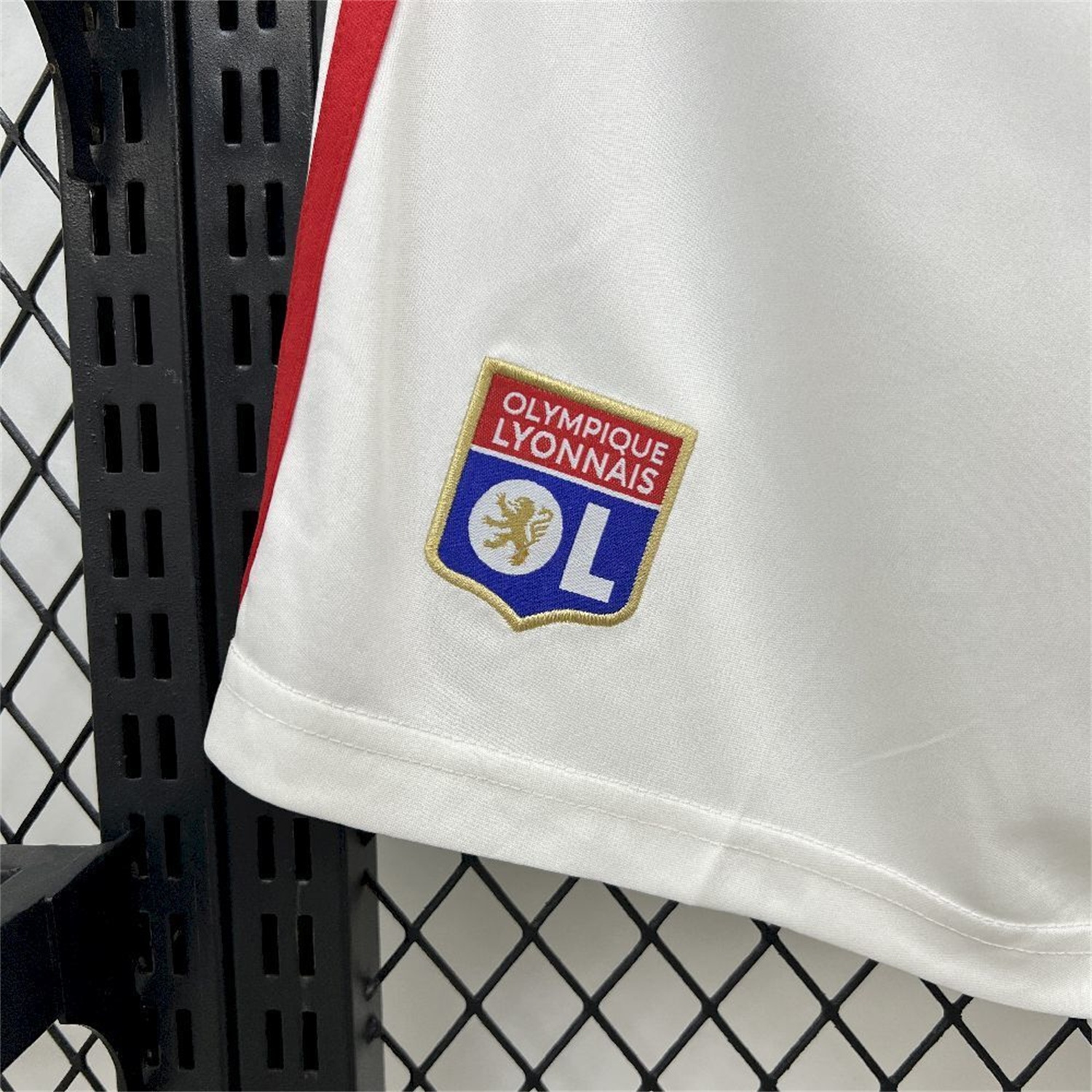 Lyon 25-26 Home White Shorts - Fans Version - SOCCERDEALSHOP