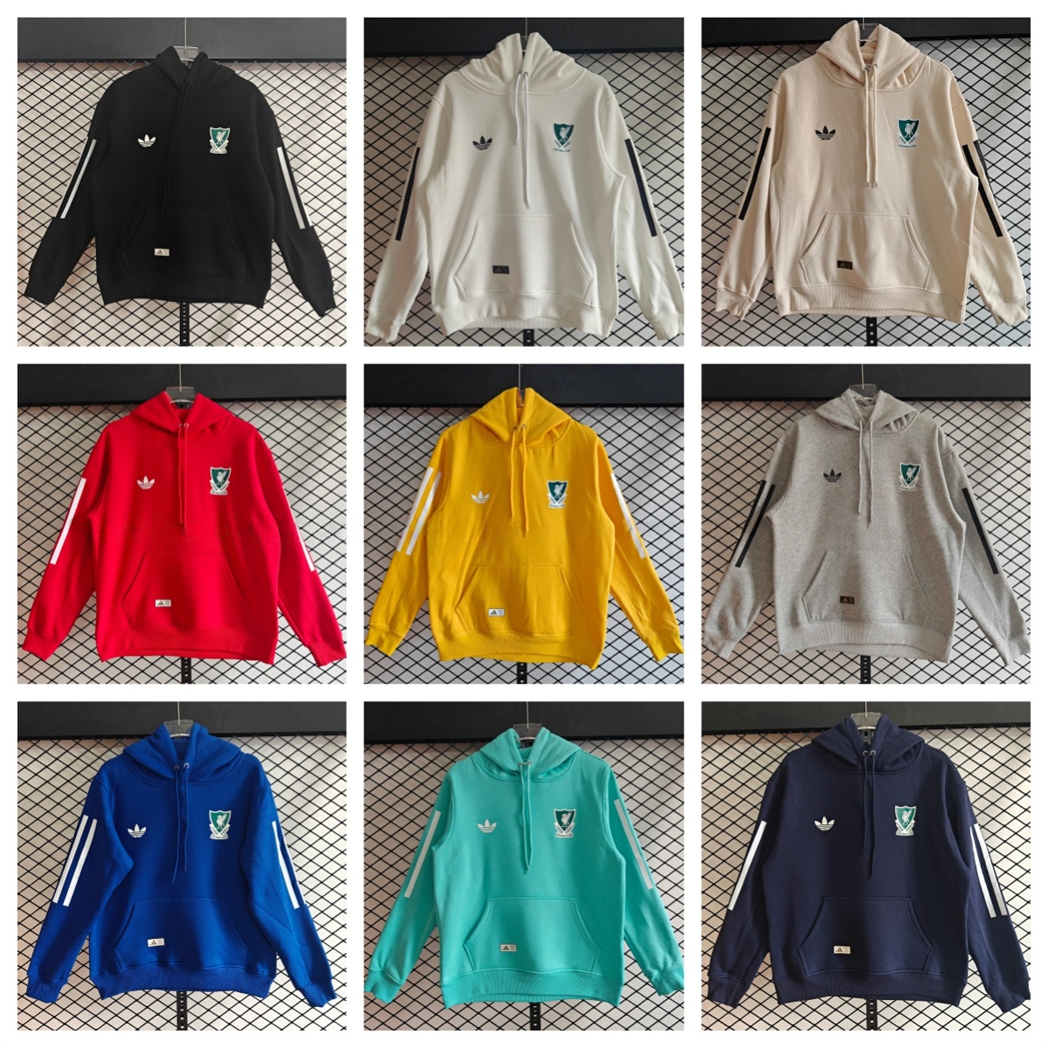 Liver.pool 25-26 Originals Terrace Icon Unisex Pullover Hoodie - SOCCERDEALSHOP