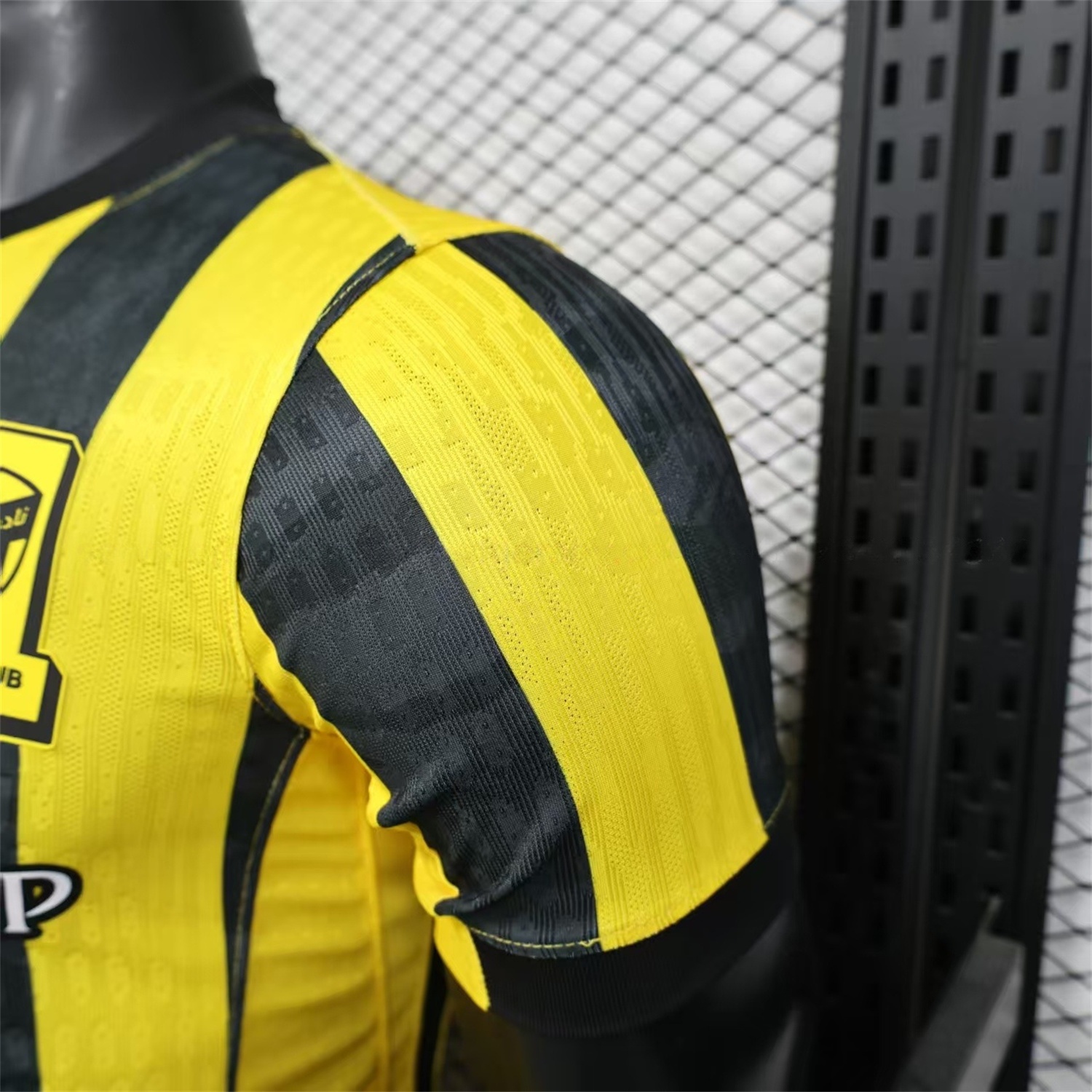 Al Ittihad Jeddah United 25-26 Home Yellow New Sponsors Jersey - Player Version - SOCCERDEALSHOP