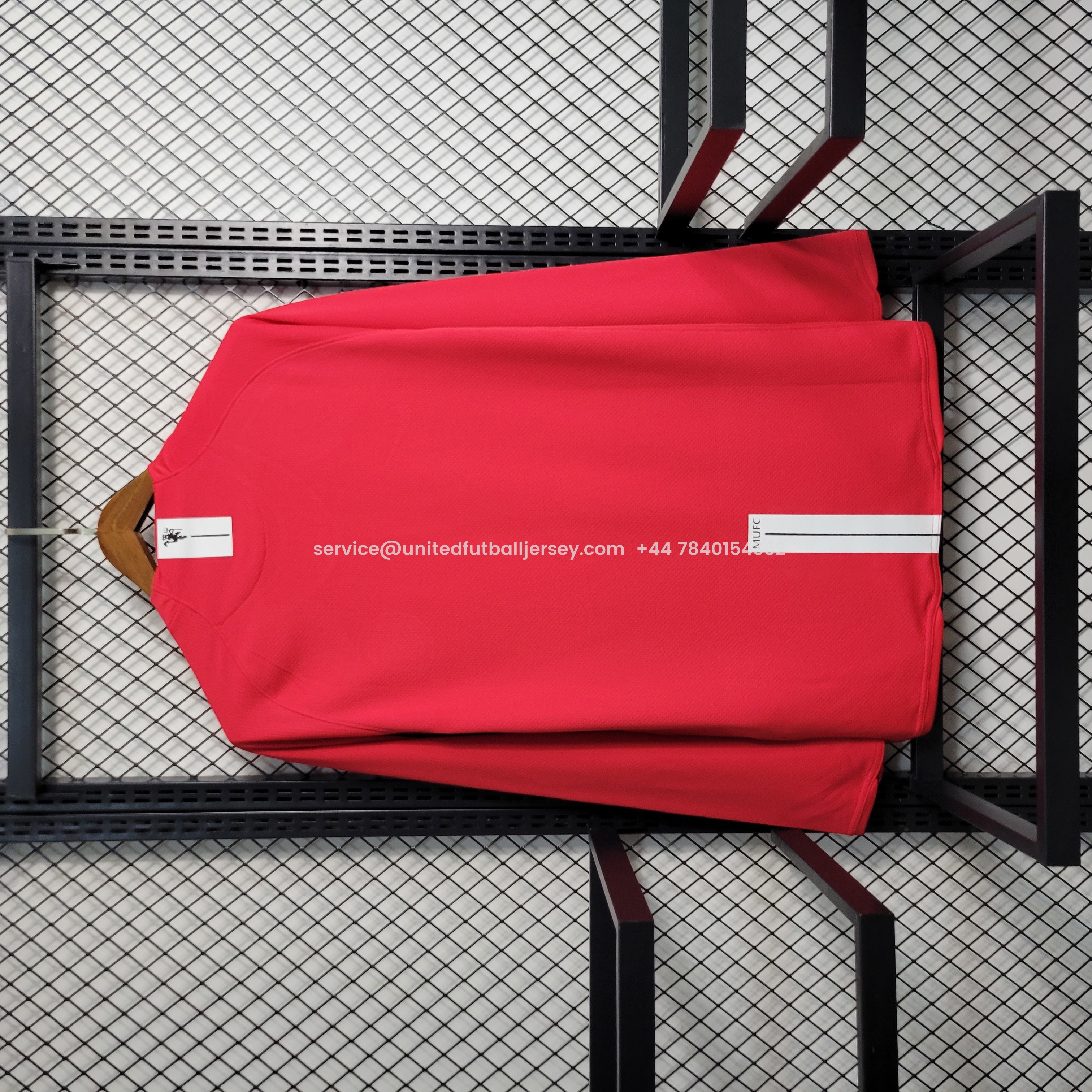 Retro Manchester United 08-09 Home Long Sleeve Jersey - SOCCERDEALSHOP