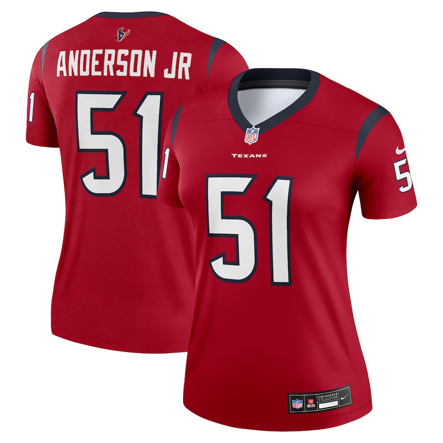 Womens Houston Texans Will Anderson Jr.  Red  Legend Jersey