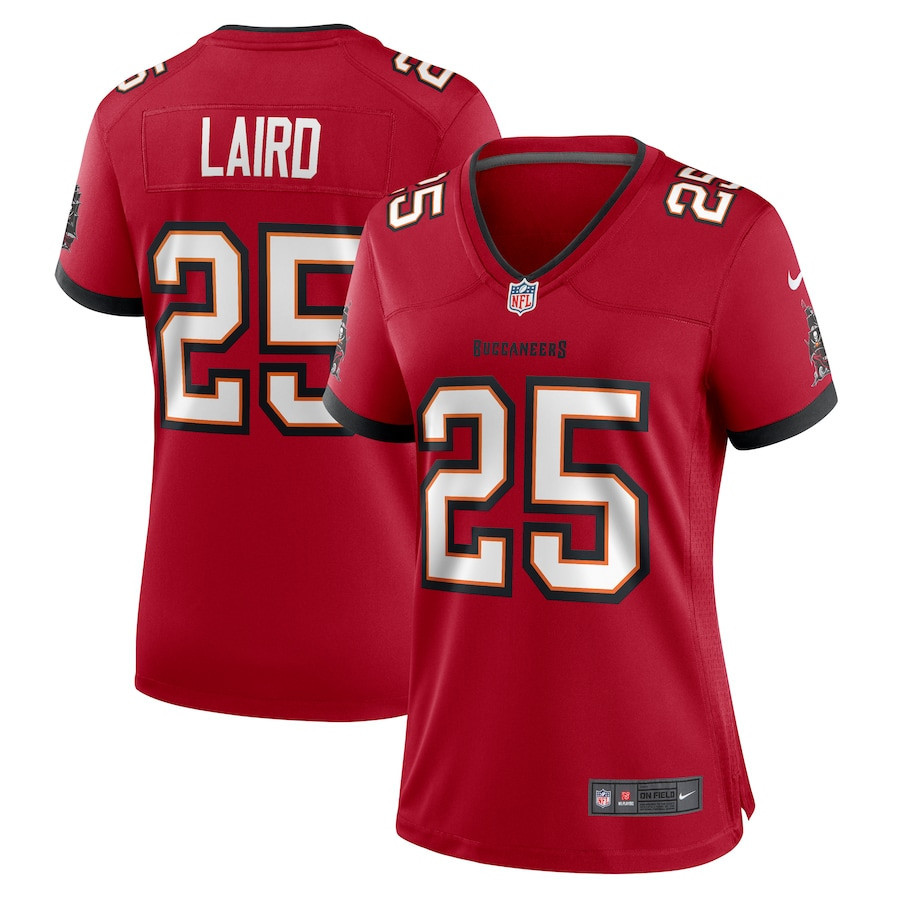 Patrick Laird 25 Tampa Bay Buccaneers Women Game Jersey - Red