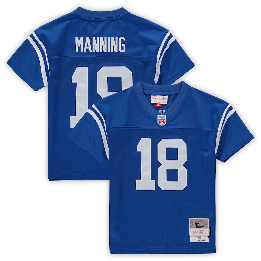 Preschool Indianapolis Colts Peyton Manning  Royal Retired Legacy Jersey