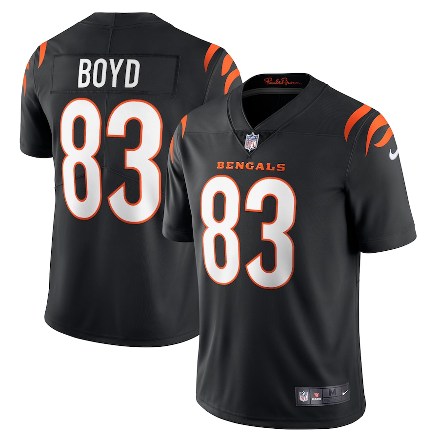 Mens Cincinnati Bengals Tyler Boyd  Black Vapor Limited Jersey