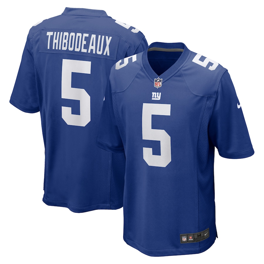 Youth New York Giants Kayvon Thibodeaux  Royal Game Jersey