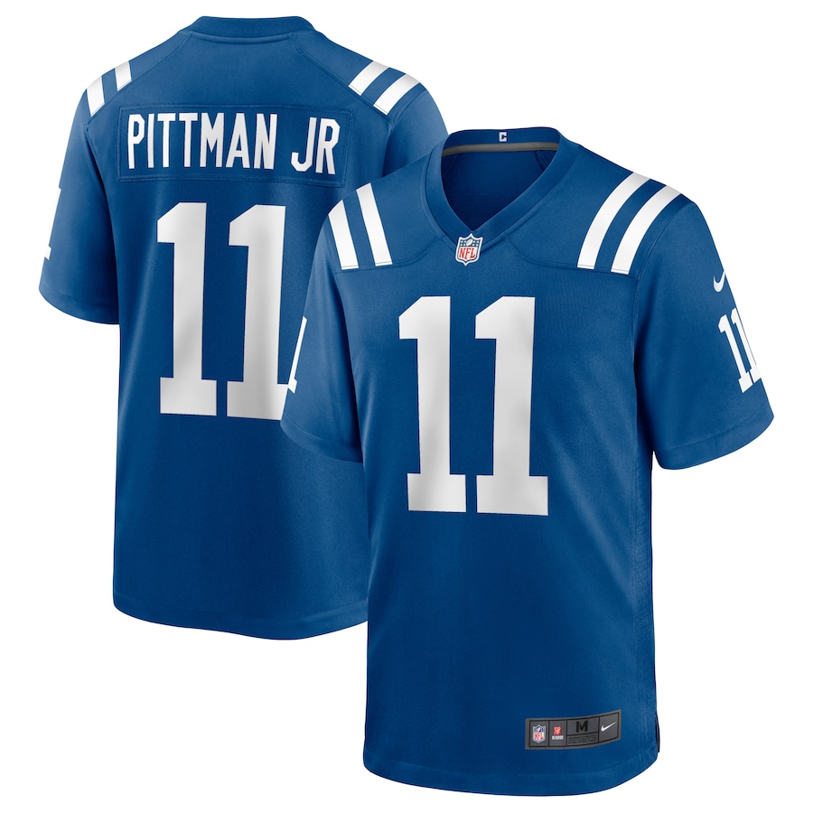 Mens Indianapolis Colts Michael Pittman Jr.  Royal Game Player Jersey