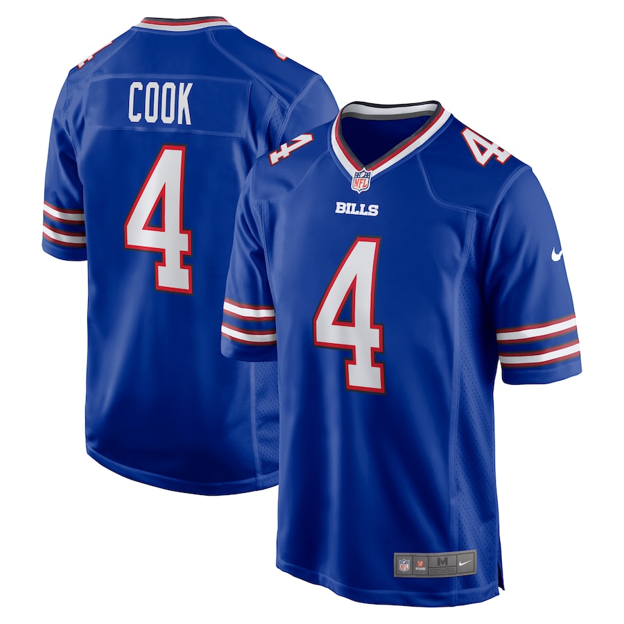 Mens Buffalo Bills James Cook  Royal Game Player Jersey
