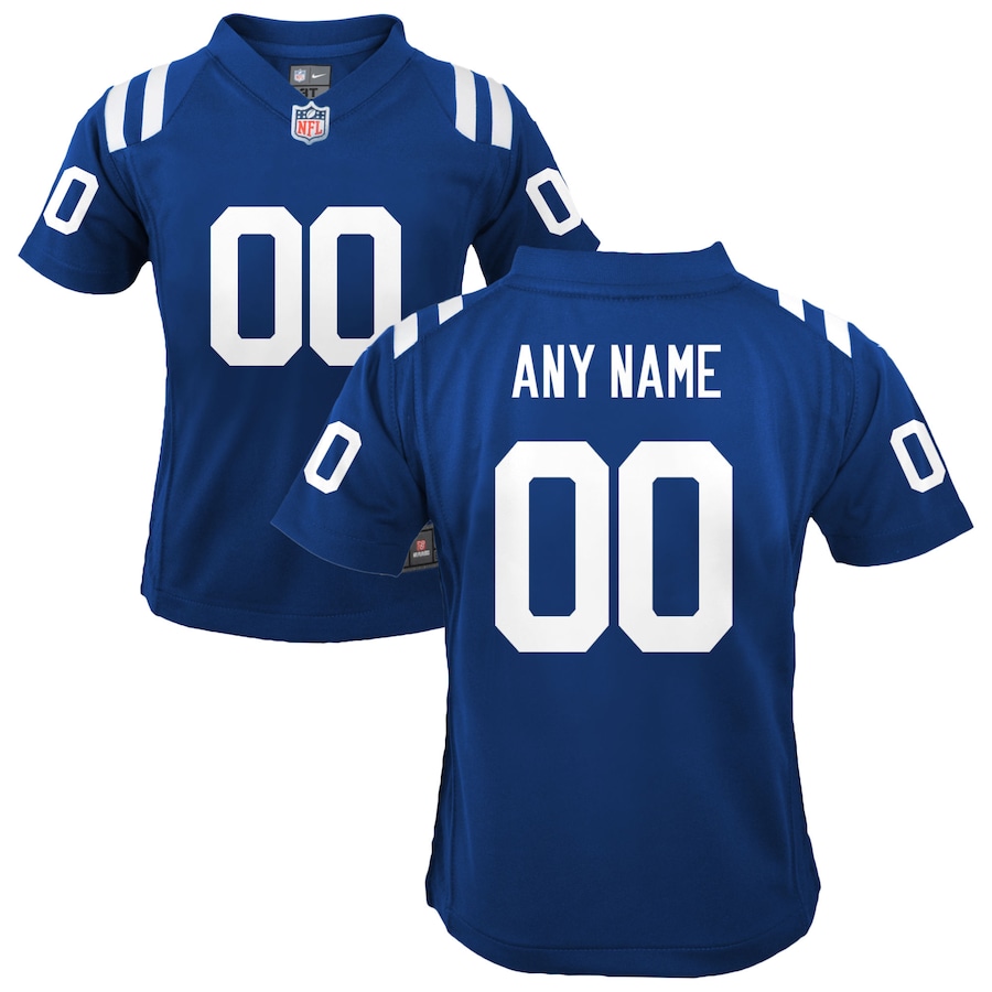 Youth  Indianapolis Colts Royal Custom Game Jersey