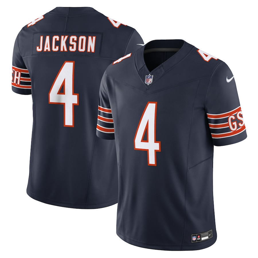 Mens Chicago Bears Eddie Jackson  Navy Vapor F.U.S.E. Limited Jersey