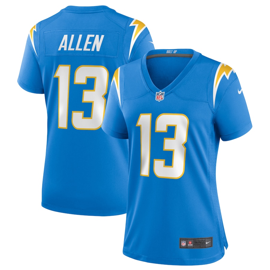 Womens Los Angeles Chargers Keenan Allen  Powder Blue Game Jersey