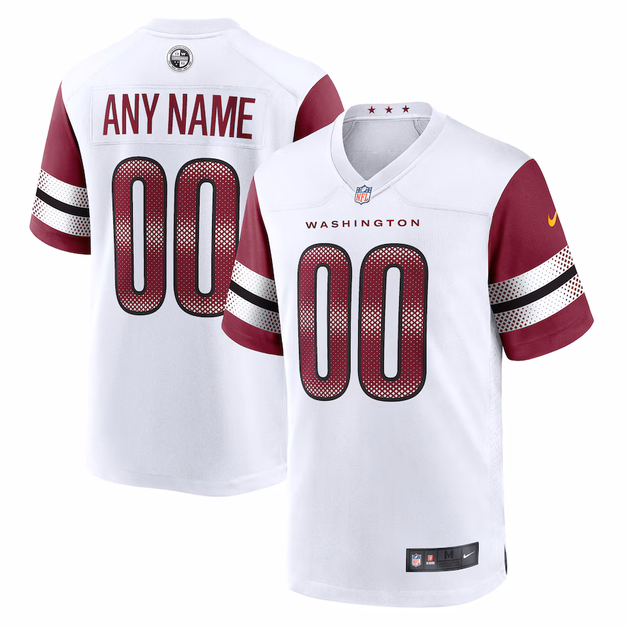 Washington Commanders  Game Custom Player Jersey - White