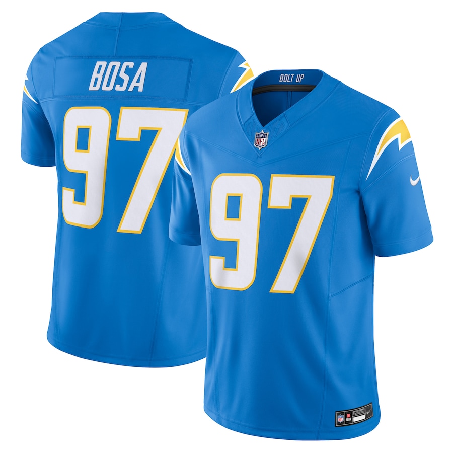 Mens Los Angeles Chargers Joey Bosa  Powder Blue Vapor F.U.S.E. Limited Jersey