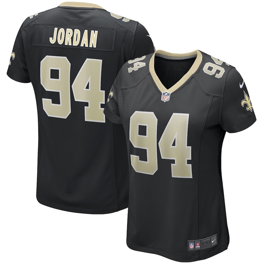 Womens  Cameron  Black New Orleans Saints Game Jersey