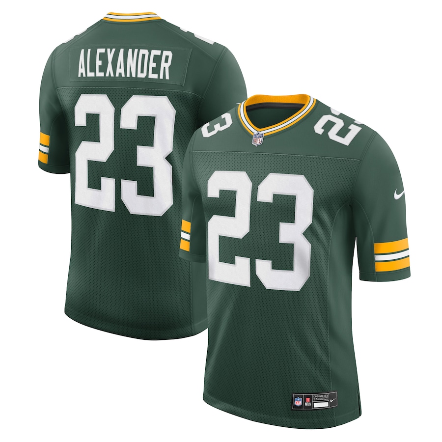 Mens Green Bay Packers Jaire Alexander  Green  Vapor Untouchable Limited Jersey