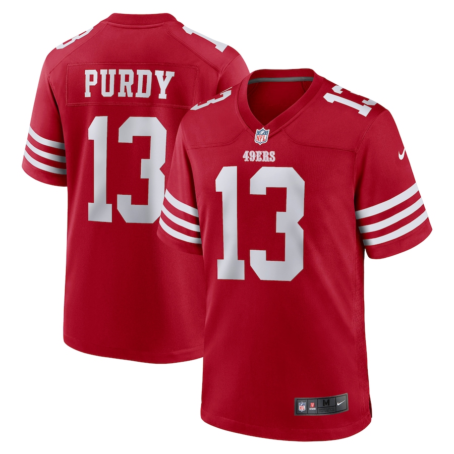 Brock Purdy San Francisco 49ers  Game Player Jersey - Scarlet