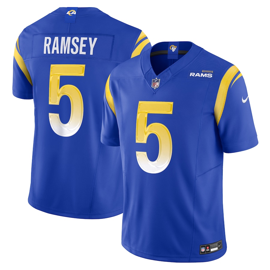 Mens Los Angeles Rams Jalen Ramsey  Royal Vapor F.U.S.E. Limited Jersey