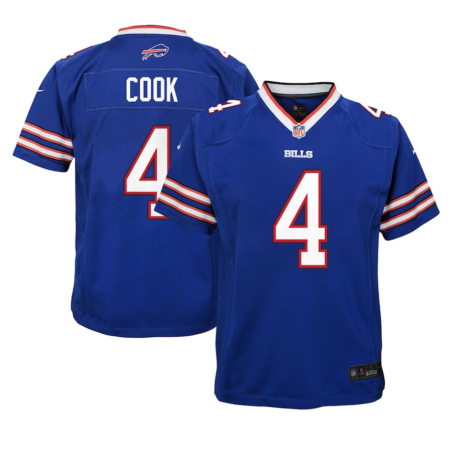 Youth Buffalo Bills James Cook  Royal Game Jersey
