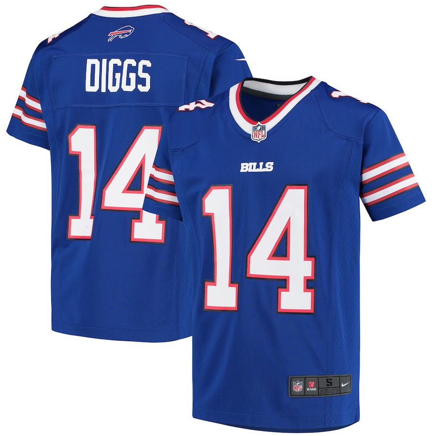Youth Buffalo Bills Stefon Diggs  Royal Game Jersey