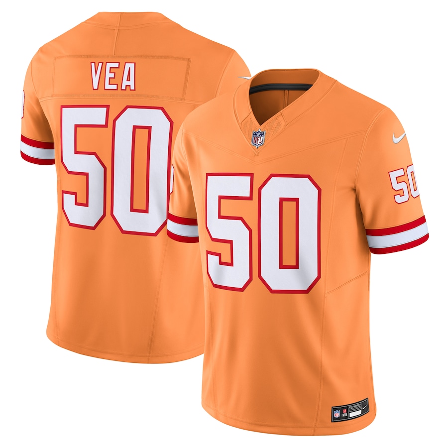 Mens Tampa Bay Buccaneers Vita Vea  Orange Vapor F.U.S.E. Limited Jersey
