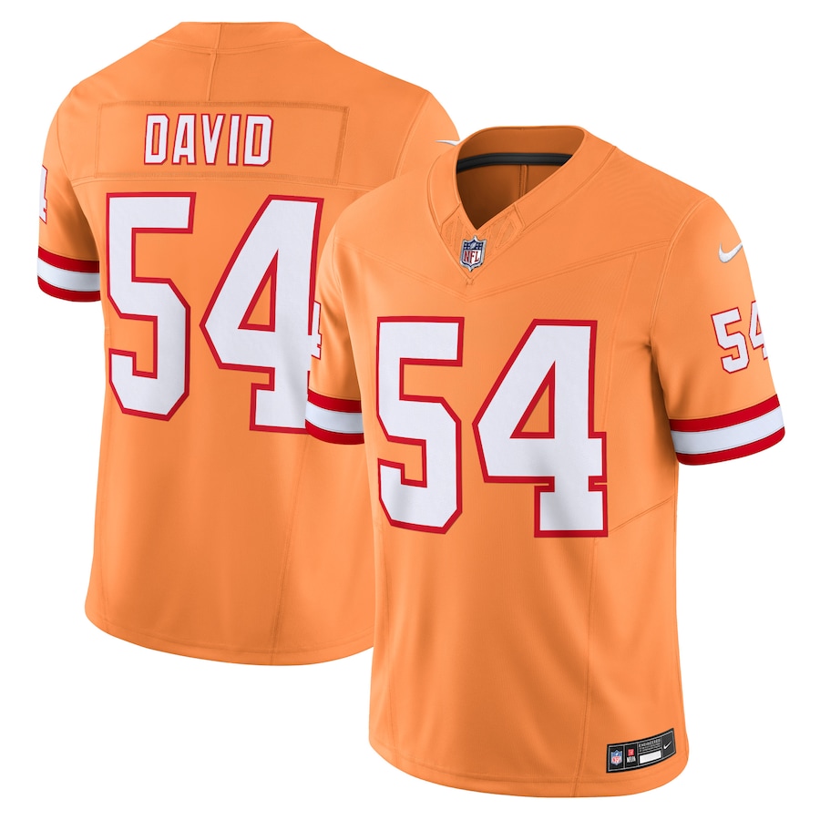 Mens Tampa Bay Buccaneers Lavonte David  Orange Vapor F.U.S.E. Limited Jersey