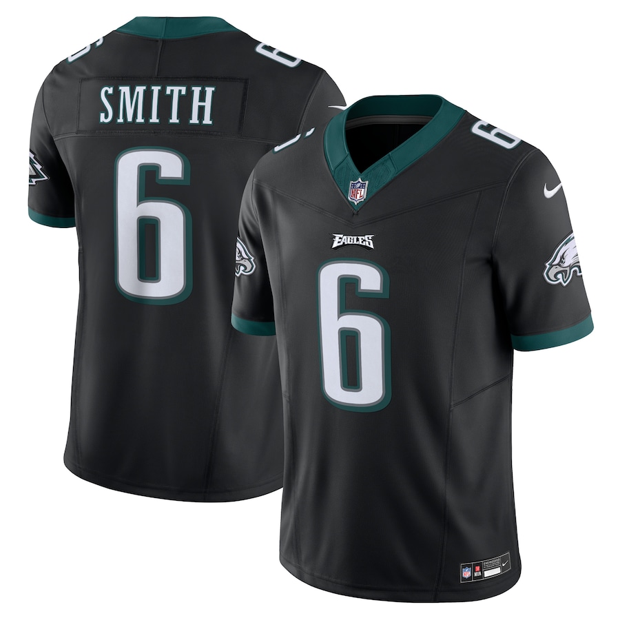Mens Philadelphia Eagles DeVonta Smith  Black Vapor F.U.S.E. Limited Jersey