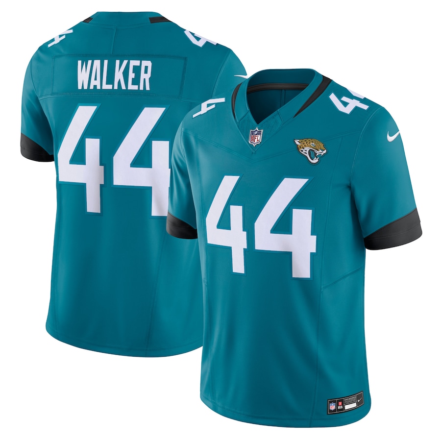 Mens Jacksonville Jaguars Travon Walker  Teal Vapor F.U.S.E. Limited Jersey