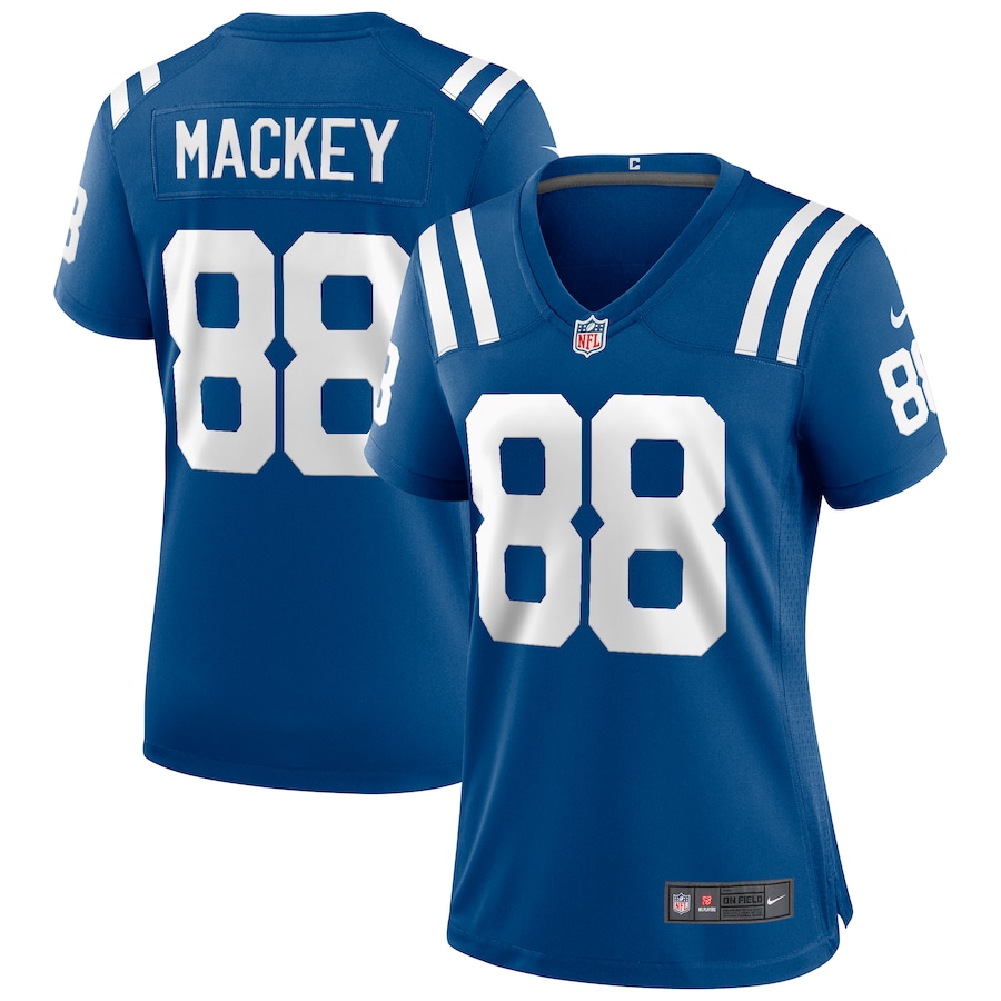 Womens Indianapolis Colts John Mackey  Royal Game Retired Player Jersey