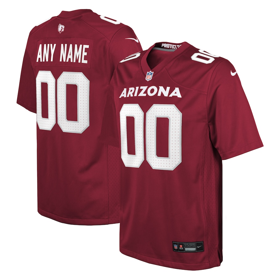Youth Arizona Cardinals   Cardinal Custom Game Jersey