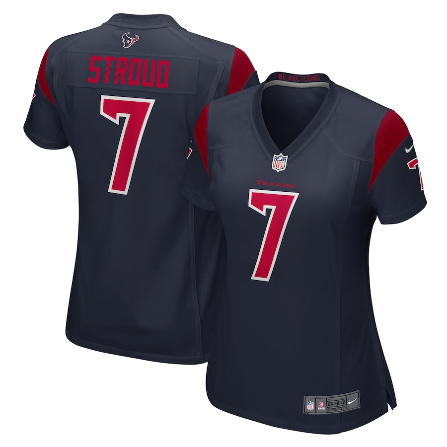 Womens Houston Texans C.J. Stroud  Navy Alternate Game Jersey