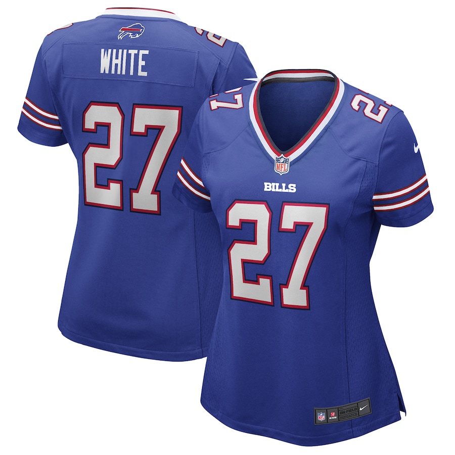 Womens  TreDavious White Royal Buffalo Bills Game Jersey