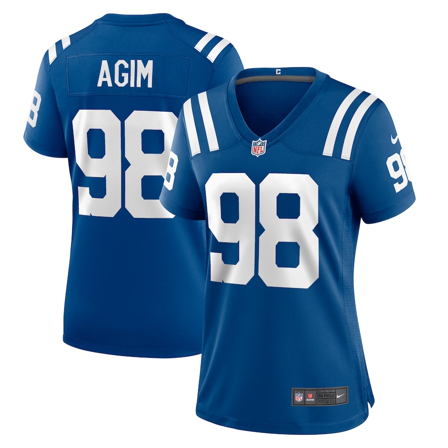 Womens Indianapolis Colts McTelvin Agim   Royal Team Game Jersey