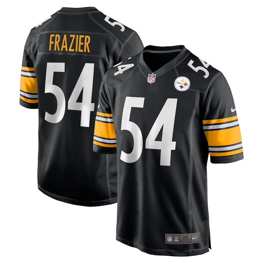 Zach Frazier 54 Pittsburgh Steelers Game Men Jersey - Black