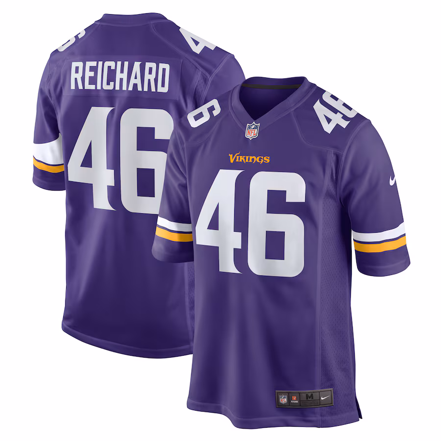 Will Reichard Minnesota Vikings  Game Jersey -  Purple