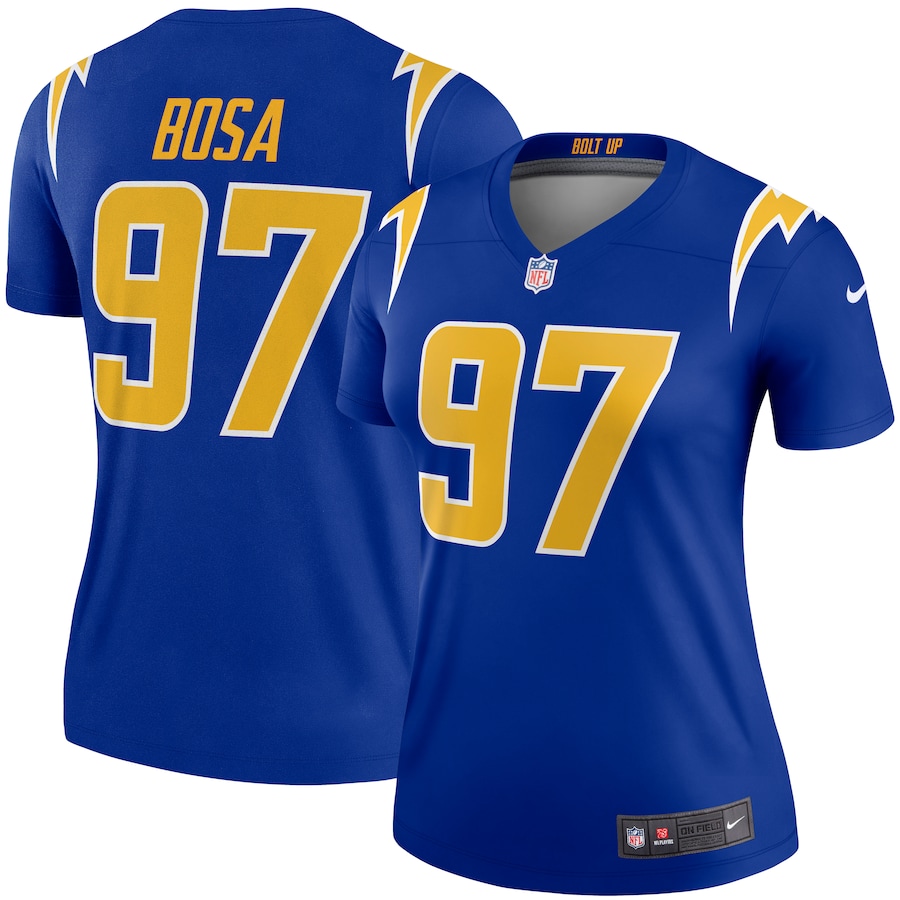 Womens Los Angeles Chargers Joey Bosa  Royal 2nd Alternate Legend Jersey