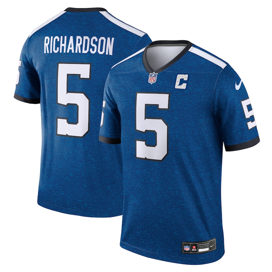 Mens Indianapolis Colts Anthony Richardson  Royal Alternate Legend Jersey