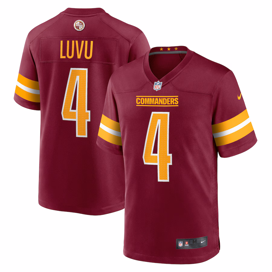 Frankie Luvu Washington Commanders   Game Jersey -  Burgundy