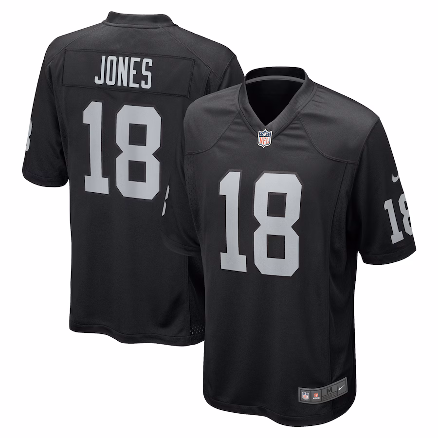 Jack Jones Las Vegas Raiders  Team Game Jersey -  Black