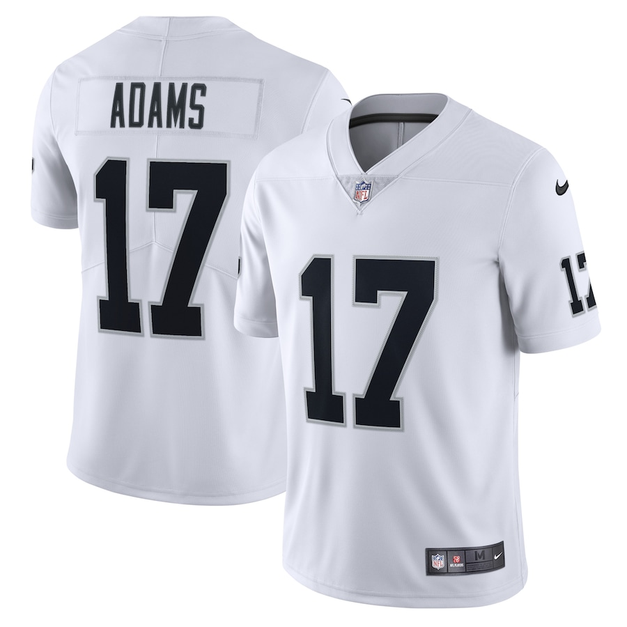 Mens Las Vegas Raiders Davante Adams  White Limited Jersey