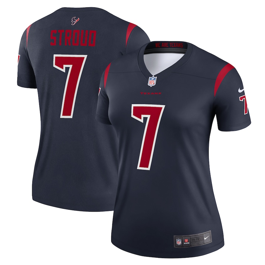 Womens Houston Texans C.J. Stroud  Navy  Legend Jersey