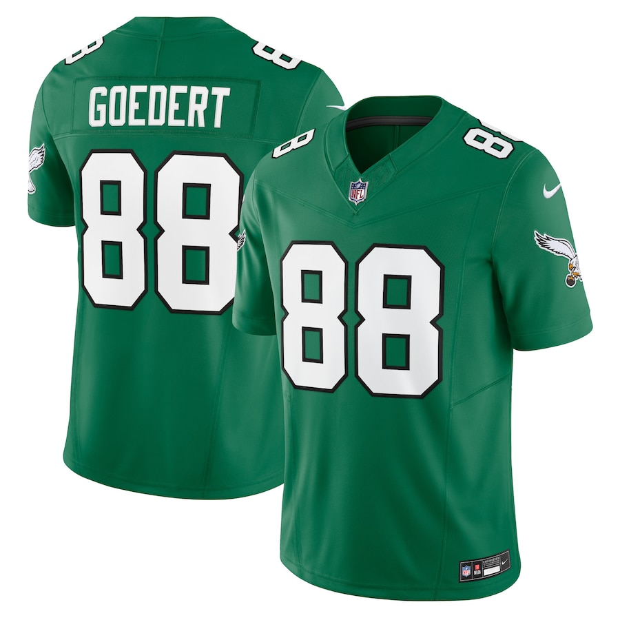 Mens Philadelphia Eagles Dallas Goedert  Kelly Green Vapor F.U.S.E. Limited Jersey